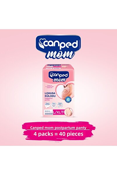 Canped سراويل الأمومة ماي L/XL 10 قطع × 4 قطع