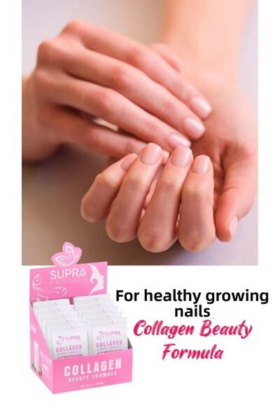 Supra Protein Collagen Beauty Formula Unflavored – 10.000 Mg Collagen Biotin Skin, Hair, Nail Support