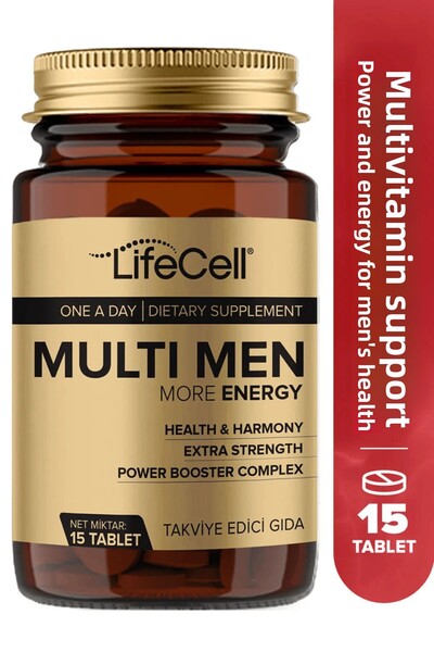 Lifecell مركب متعدد الطاقة للرجال - معزز أداء أكثر الطاقة