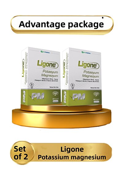 Ligone البوتاسيوم والمغنيسيوم 60 كبسولة 2 (عبوة)