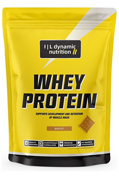 Dynamic Nutrition Whey Protein Powder - 420 g X 2 Pcs= 840 g - Biscuits - 28 Serve - 24 g High Protein
