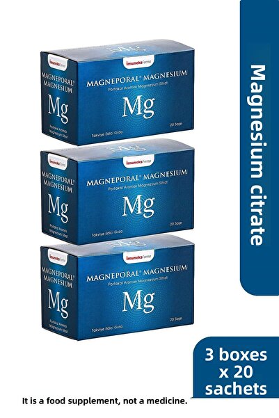 Imuneks Farma عبوة مغنيسيوم ماجنيبورال × 3 قطع