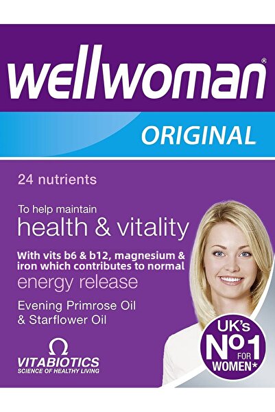 Vitabiotics مكمل غذائي Wellwoman، 30 كبسولة
