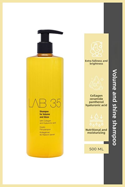 Kallos Cosmetics Lab 35 Hacim Ve Parlaklık Veren Şampuan 500ml