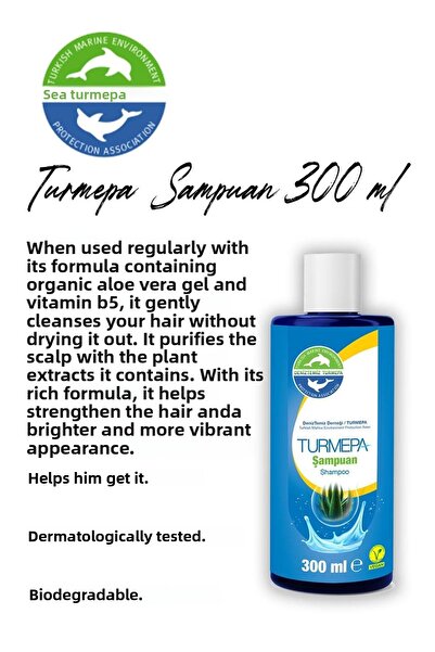 Turmepa Shampoo 300 ml 3 Pieces and Rosie