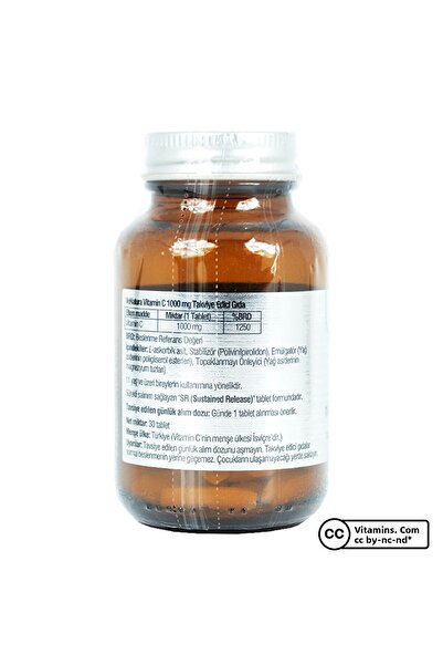 VeNatura Vitamin C 1000 Mg 30 Tablets
