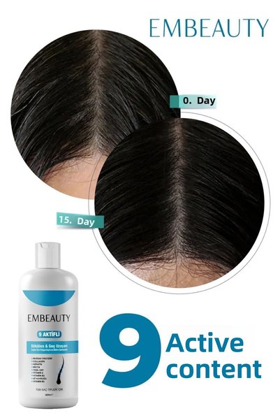 Embeauty Fast Collagen and Keratin Anti-Hair Loss Set of 2 - Hair Growth and Plumping Nourishing Shampoo