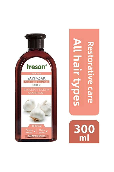 Tresan 300 Ml Shampoo Garlic Repair Care