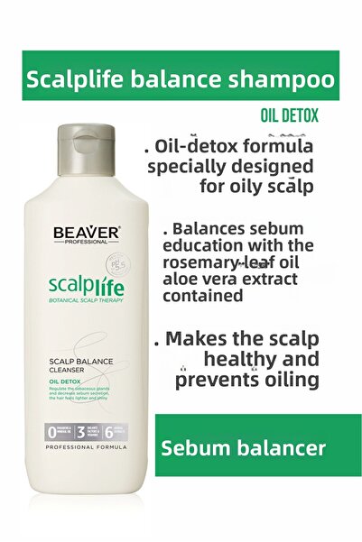 Beaver توازن Scalplife - فستان منفصل بنمط الشامبو