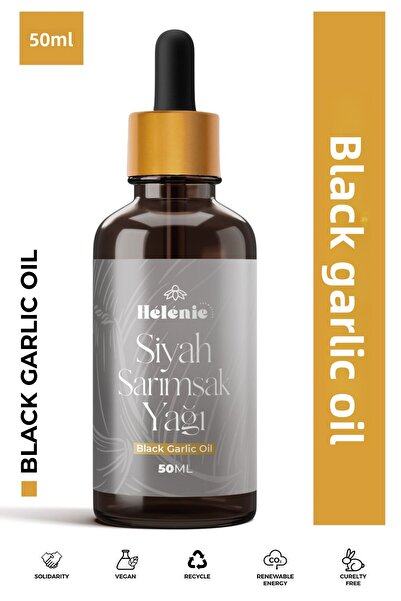 HELENİE Black Garlic Oil Special for Intensely Damaged and Excessively Sheddi...