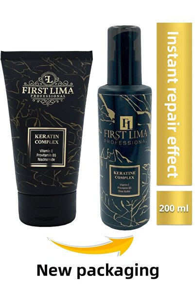 First Lima Professional Keratin Care Cream Providing Fast and Effective Repair for Damaged, Fractured and Fractured Hair
