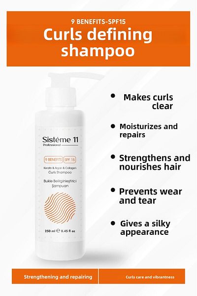 Sistéme 11 11 Curl to the System Defining Shampoo 250 ml 8684091009153