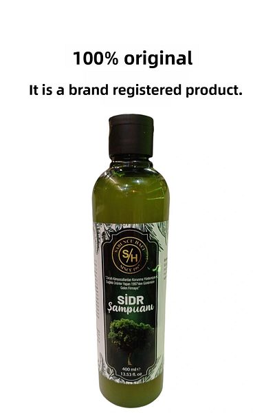 Sabuncu Hacı 400 ml Es-Sidre Original Arabia Cherry Natural Herbal Spiritual Therapy Sidr Shampoo