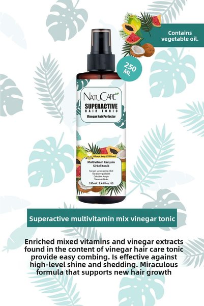 NatuCare Anti-Hair Loss and Strengthening Multivitamin Vinegar Tonic 250ml