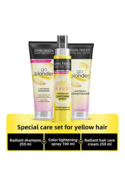 John Frieda مجموعة جو بلوندر للعناية الخاصة بالشعر الأشقر