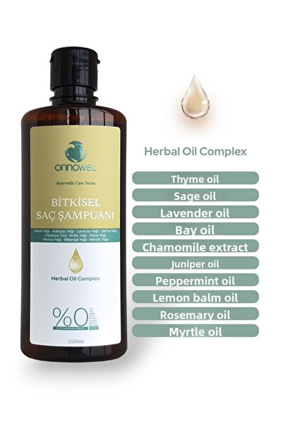ONNOWELL 350 ml Herbal Complex and Strengthening Shampoo