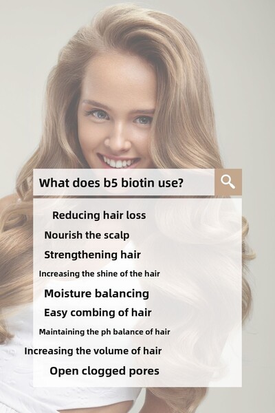 L'ACTONE B5 Biotin Fortifying Shampoo 500ml - Anti-Spill, Nourishing, Repairing, Strengthening