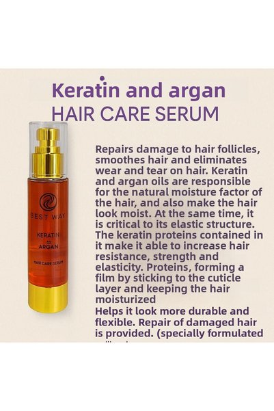 BESTWAY KUAFÖR & GÜZELLİK SALONU Keratin and Argan Hair Care Serum