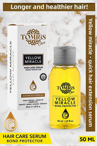 TOMRİS CARE مصل نمو الشعر السريع المضاد للتساقط من يلو ميراكل 50 مل
