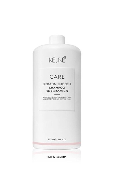 Keune Vegan Care - Keratin Smooth Shampoo 1000ml, Electrifying and Smoothing 21354