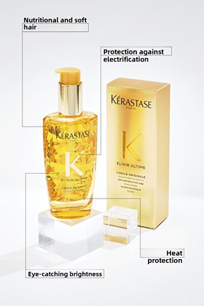 Kerastase Ultime Elixir Versatile Hair Care Oil for Matte Hair 100ml