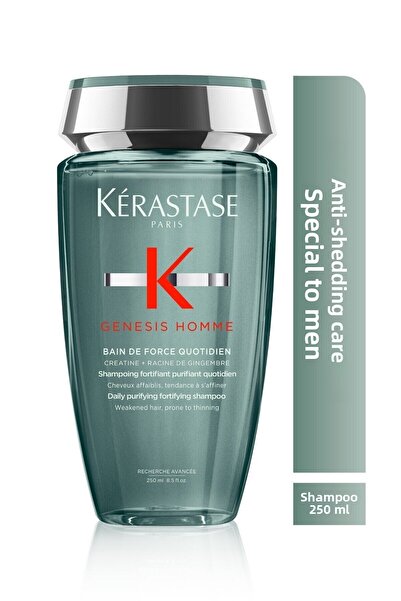 Kerastase Genesis Homme - 250ml Strengthening Weakened Hair Shampoo