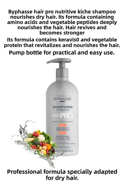 BYPHASSE Hair Pro Special Moisturizing Shampoo for Dry Hair 750ml