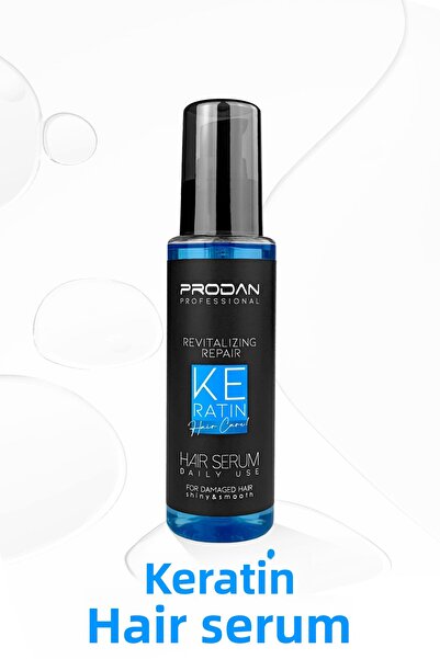 Prodan سيروم الشعر بالكيراتين - لامع وواقي للحرارة - 100 مل
