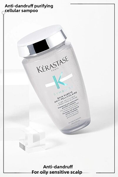 Kerastase سيمبيوز 250 مل - شامبو خلوي منقي لفروة الرأس الدهنية والحساسة