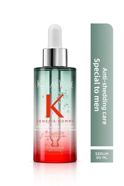 Kerastase kErAStASE Genesis Homme QuotiDien Men's Special Purifying-anti-spill Set - Shampoo Serum