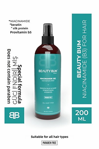 BEAUTY BUM بخاخ إصلاح الشعر نياسيناميد B3