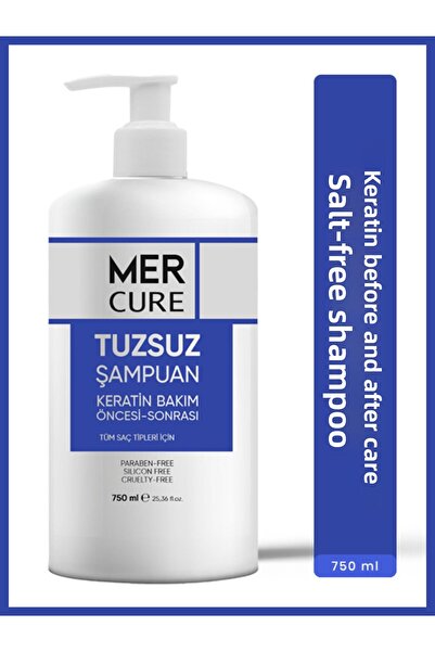 Mercure خالي من الملح - شامبو منقي للعناية اليومية بالشعر / خالي من البارابين...