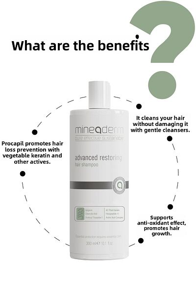 mineaderm Advancıdı Repair Care Shampoo - Anti-Hair Loss