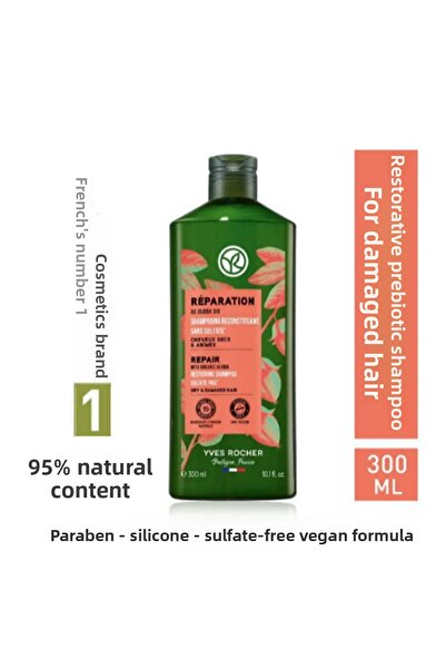 Yves Rocher Prebiotic Repair Shampoo - Damaged Hair, Reparation 300ml