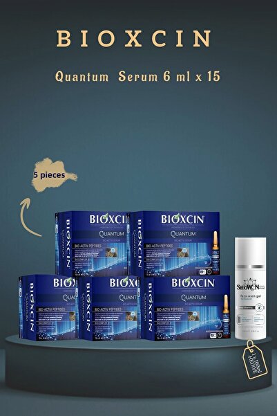 Bioxcin Quantum Bio Active Serum - 15x6ml 5 Pack Set
