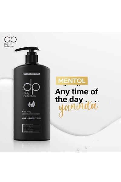 dp Daily Perfection Menthol Shampoo 425 ml X 3 Pieces