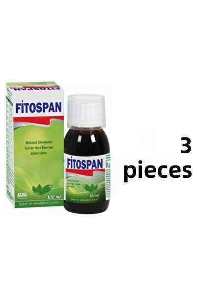 EDİS PHARMA Phytospan 100 Ml Herbal Syrup - 3 Pieces