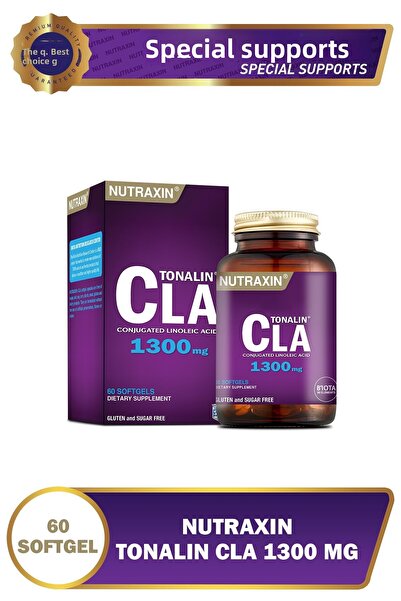 Nutraxin تونالين كل 1300 ملغ - كويك سليم 60 كبسولة