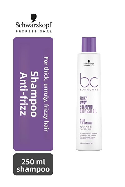 Bonacure Bc Clean Frizz Away 250ml Anti-Frizz - For Curly Hair
