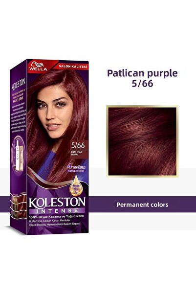 Wella Vopsea de păr Koleston Intense 5/66 Mov Vânătaș - Calitate de Salon