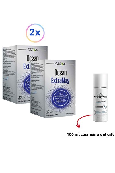 Ocean Extramag Magnesium Combination - 30 Tablets, 2 Pieces & 1 Piece Facial ...