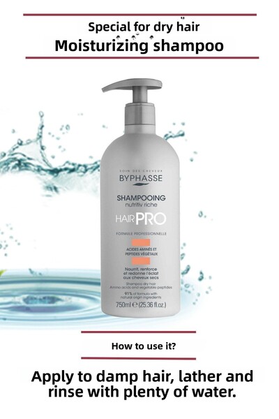 BYPHASSE Hair Pro Special Moisturizing Shampoo for Dry Hair 750ml