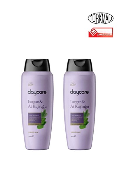 Daycare 600 ml X 2 Pieces Nettle and Ponytail Shampoo