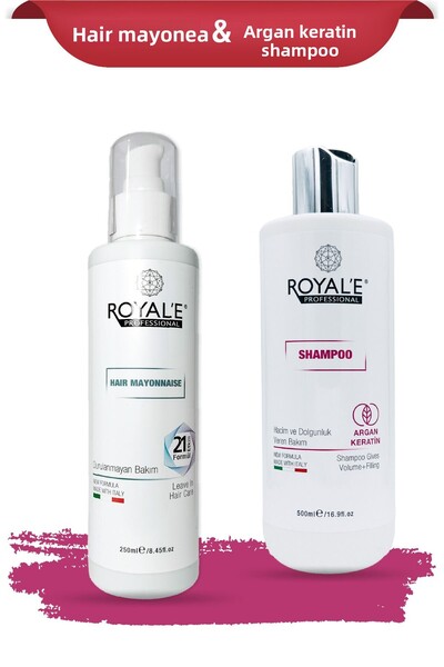 royale professional شامبو الشعر بالميونيز والأرجان بالكيراتين - شامبو الشعر ب...