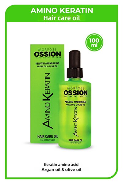 Ossion سيروم الشعر بالأمينو كيراتين 100 مل - لجميع أنواع الشعر