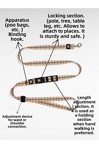 CARAMELOS Hands-Free Walking Strap - Hands-Free Dog Walking Leash