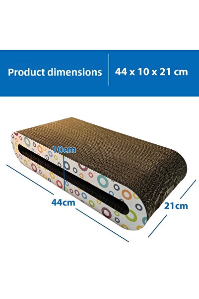 Herniks Natural Cat Herb Cat Scratch Cardboard 44cm Hr2012c