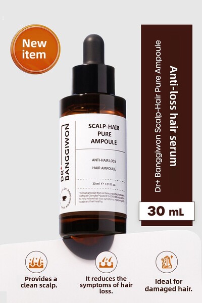 DR BANGGIWON Ampoule Hair Serum Anti-Shedding Intensive Repair Scalp Hair Pure Ampoule 30 ml