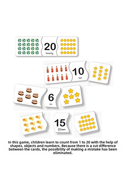 Kırkpabuç Puzzle أنا أتعلم أرقام كيرسبابوك 7315