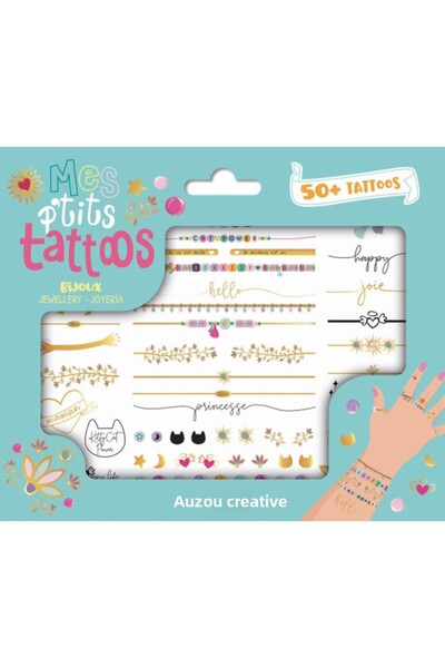 Auzou Tatuaje bijuterii - Joc Educativ si interactiv pentru copii